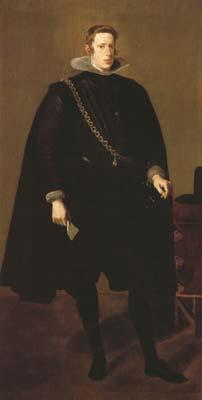 Diego Velazquez Portrait en Pied de Philippe IV (df02) France oil painting art